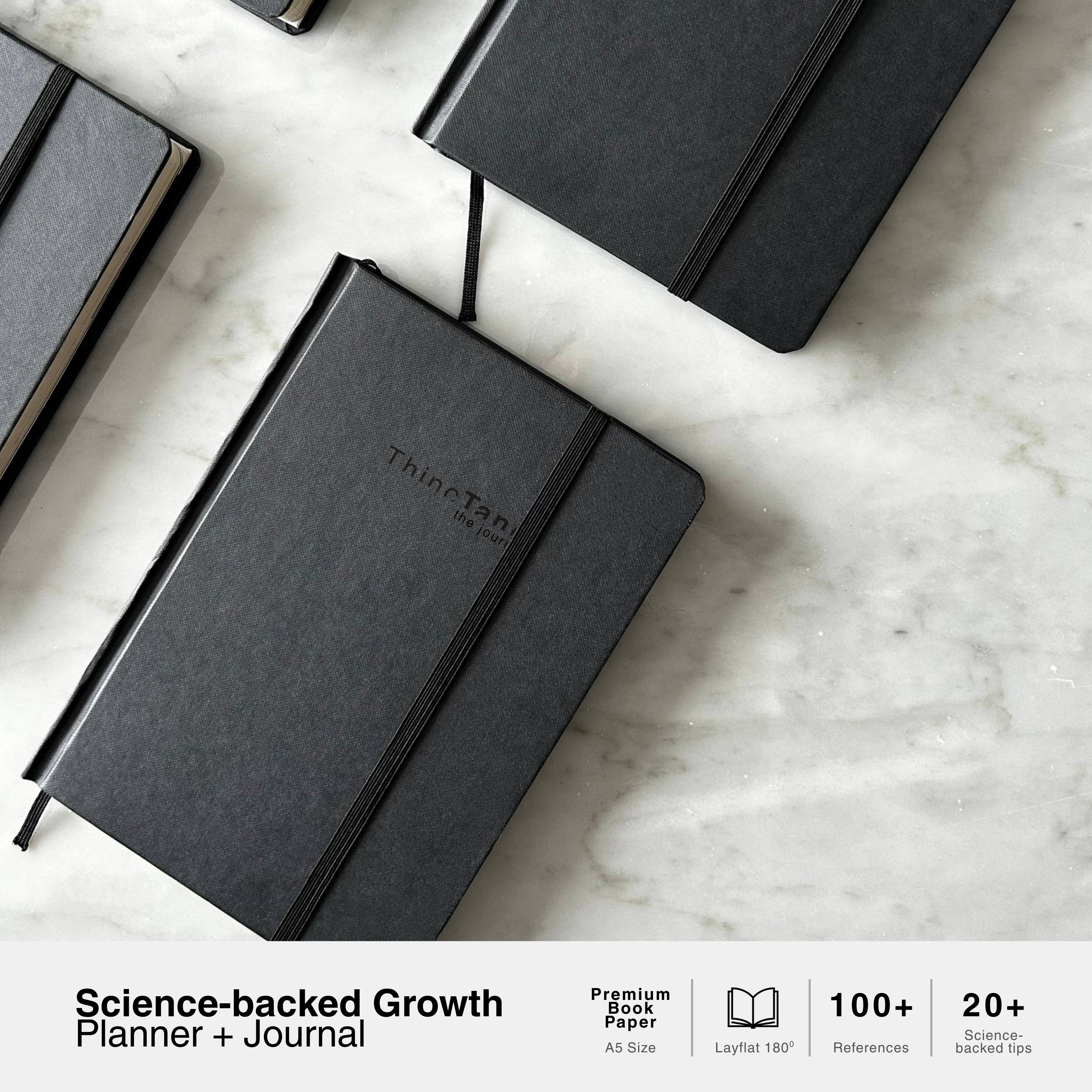 ThincTanc Science-backed Growth Journal + Planner